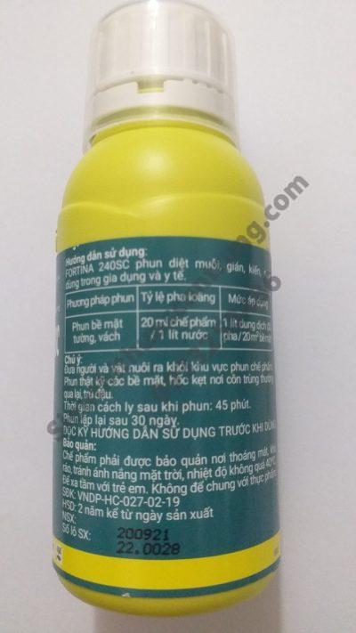 Thuốc diệt côn trùng Fortina 240SC